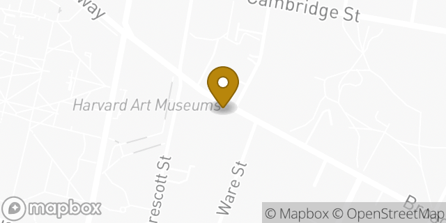 Map showing the location of Starbucks in Cambridge, MA 02138