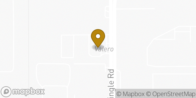 Map showing the location of Amazon Locker - Andante in Houston, TX 77092