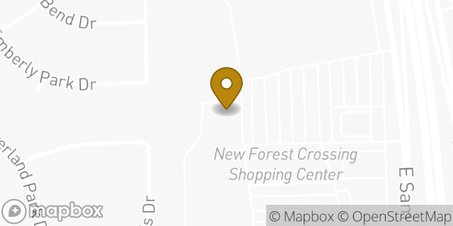 Map showing the location of Avis Car Rental in Houston, TX 77049