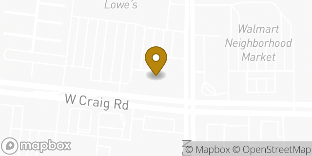 Map showing the location of Starbucks in Las Vegas, NV 89130