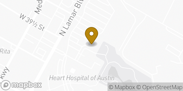 Map showing the location of Gap in Austin, TX 78756