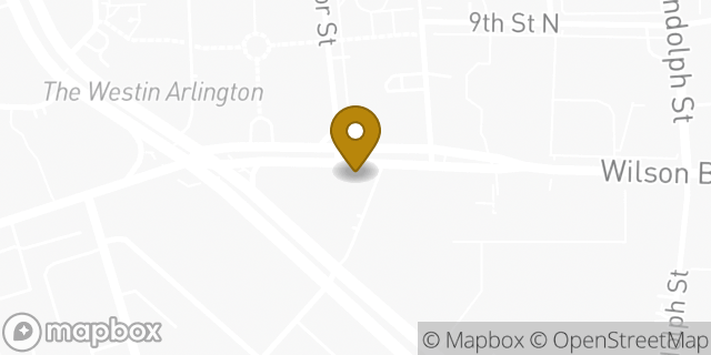 Map showing the location of Chipotle Mexican Grill in Arlington, VA 22203