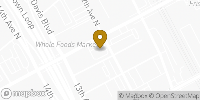 Map showing the location of McDonald's in Nashville, TN 37203