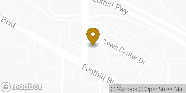 Map showing the location of Panera Bread in La Canada Flintridge, CA 91011