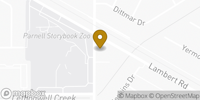 Map showing the location of Whittier KinderCare in Whittier, CA 90604
