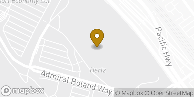 Map showing the location of Budget Car Rental in San Diego, CA 92101