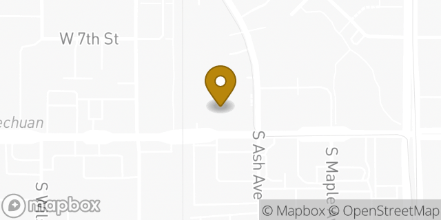 Map showing the location of Whole Foods Market in Tempe, AZ 85281