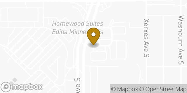 Map showing the location of Enterprise Rent-A-Car in Edina, MN 55435