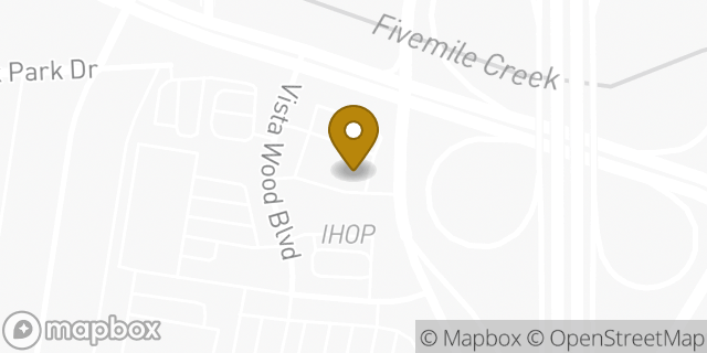 Map showing the location of Amazon Locker - Wallaby in Dallas, TX 75232