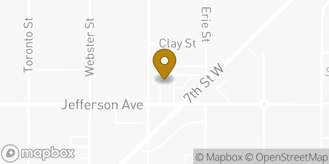 Map showing the location of McDonald's in St Paul, MN 55102