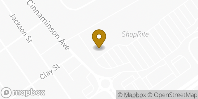 Map showing the location of Planet Fitness in Cinnaminson Twp, NJ 08077