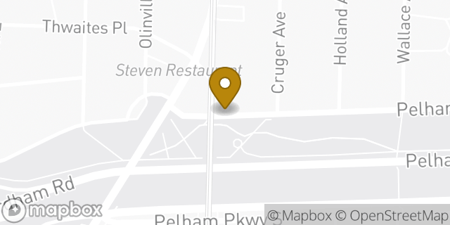 Map showing the location of Dunkin Donuts in New York, NY 10467
