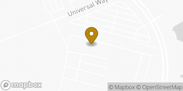 Map showing the location of UPS Centennial Hub in Louisville, KY 40219