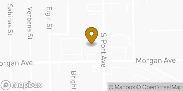Map showing the location of AutoZone in Corpus Christi, TX 78405