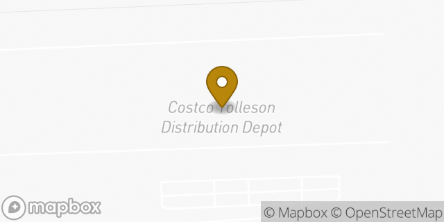 Map showing the location of Costco in Tolleson, AZ 85353