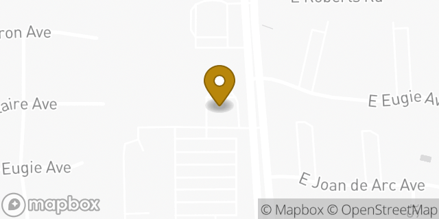 Map showing the location of Chase Bank in Phoenix, AZ 85022