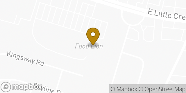 Map showing the location of Coinme in Norfolk, VA 23518
