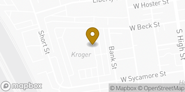Map showing the location of Kroger in Columbus, OH 43215