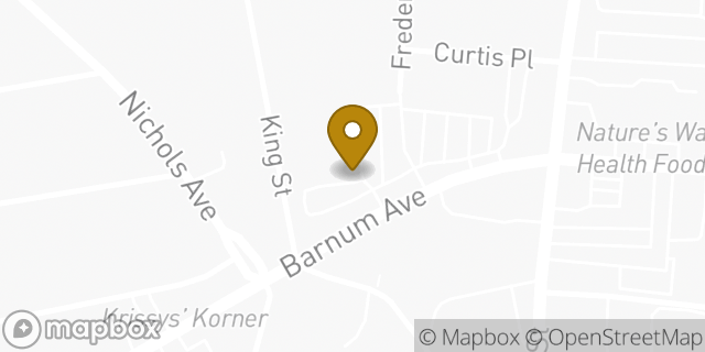 Map showing the location of Starbucks in Stratford, CT 06614