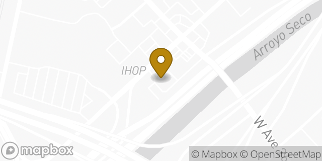Map showing the location of McDonald's in Los Angeles, CA 90065