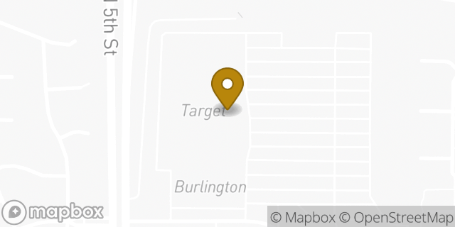 Map showing the location of Target Mobile in North Las Vegas, NV 89084