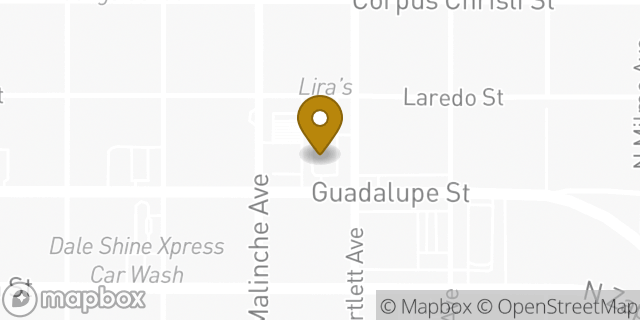 Map showing the location of Whataburger in Laredo, TX 78043