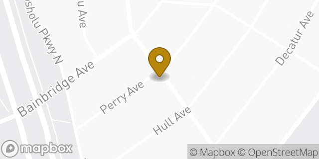 Map showing the location of McDonald's in Bronx, NY 10467
