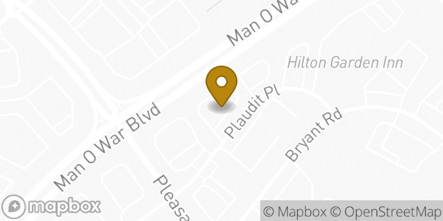 Map showing the location of McDonald's in Lexington, KY 40509