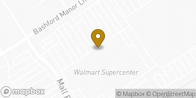 Map showing the location of Subway in Louisville, KY 40218
