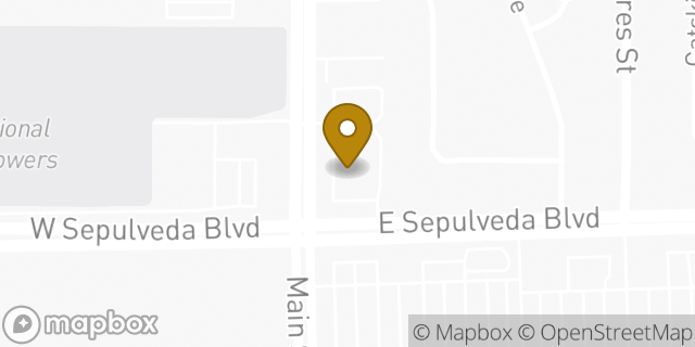 Map showing the location of CVS Pharmacy in Carson, CA 90745