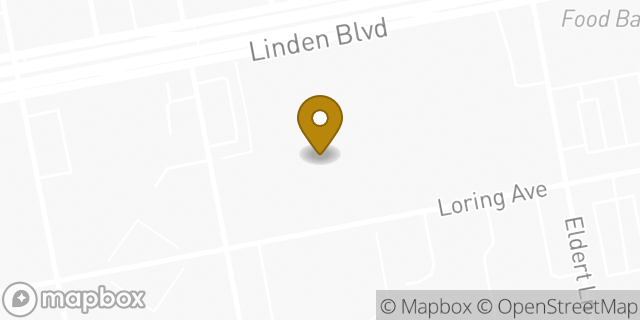 Map showing the location of Amazon Locker - Marky in Brooklyn, NY 11208