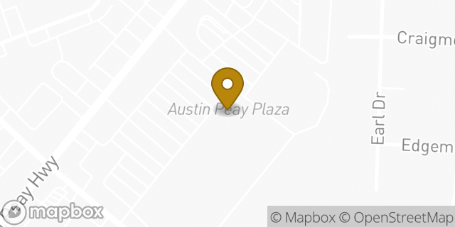 Map showing the location of Amazon Locker - Tediousness in Memphis, TN 38128