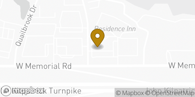 Map showing the location of Panera Bread in Oklahoma City, OK 73134
