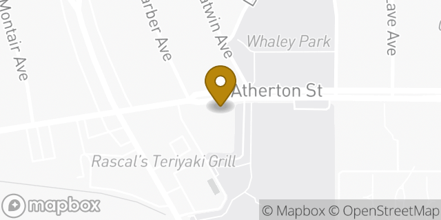 Map showing the location of Los Altos United Church of Christ in Long Beach, CA 90815