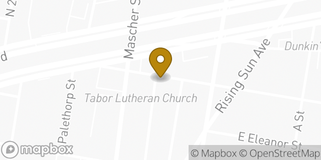 Map showing the location of Amazon Locker - Brazzaville in Philadelphia, PA 19120