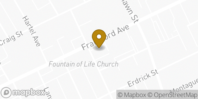 Map showing the location of Amazon Locker - Rap in Philadelphia, PA 19136