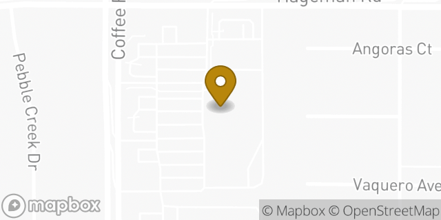 Map showing the location of Coinme in Bakersfield, CA 93308