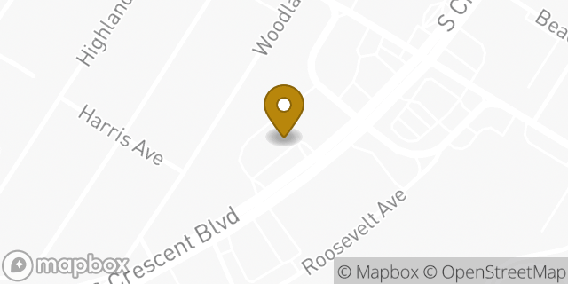 Map showing the location of McDonald's in Pennsauken, NJ 08110