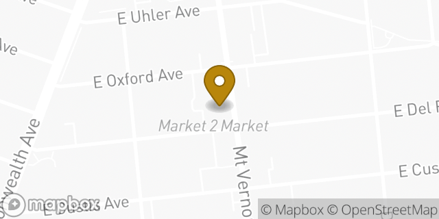 Map showing the location of The UPS Store in Alexandria, VA 22301
