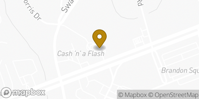 Map showing the location of McDonald's in Bossier City, LA 71111