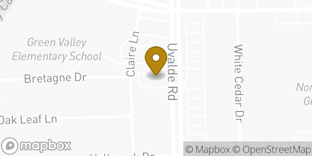 Map showing the location of McDonald's in Houston, TX 77015