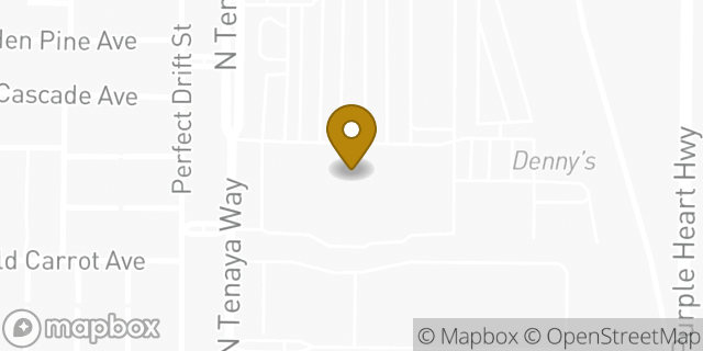 Map showing the location of Albertsons in Las Vegas, NV 89129