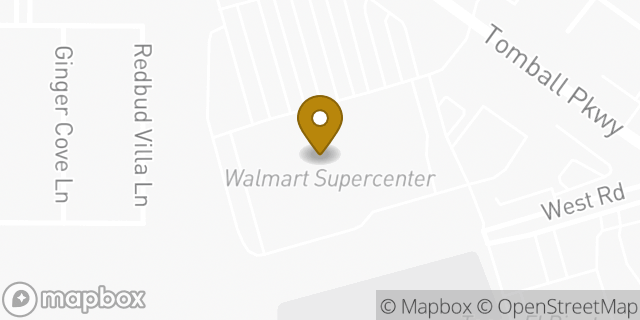 Map showing the location of Subway in Houston, TX 77086
