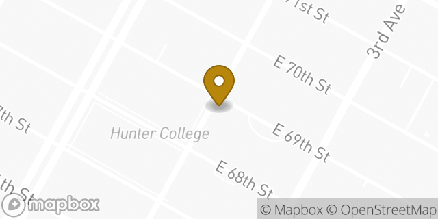 Map showing the location of Chase in New York, NY 10065