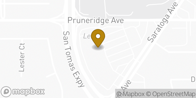 Map showing the location of Coinme in Santa Clara, CA 95050