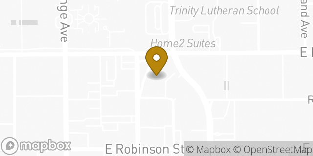 Map showing the location of Subway in Orlando, FL 32801