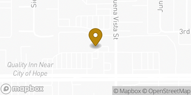 Map showing the location of Hertz in Duarte, CA 91010