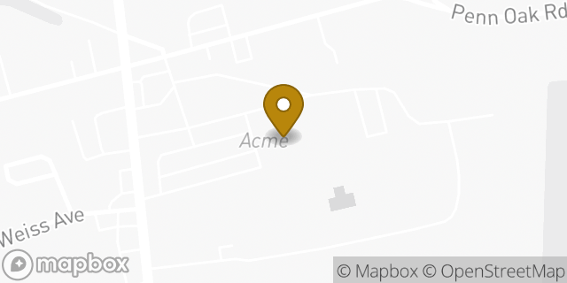 Map showing the location of Coinme in Flourtown, PA 19031