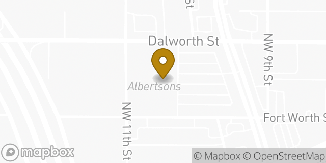 Map showing the location of Coinme in Grand Prairie, TX 75050