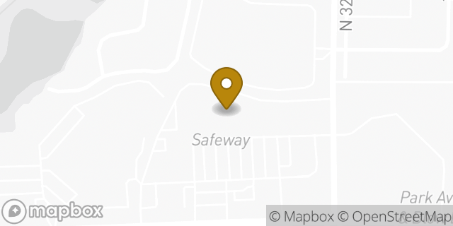 Map showing the location of Safeway in Phoenix, AZ 85016